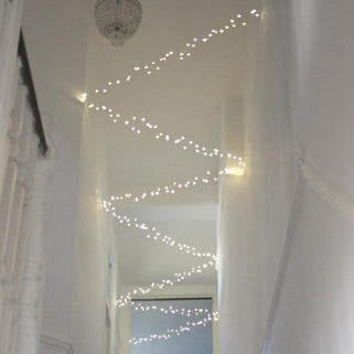 Cluster Silver Mains Fairy Lights