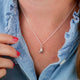 Personalised Winter Robin Charm Necklace