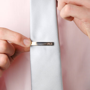 Personalised Skinny Tie Clip