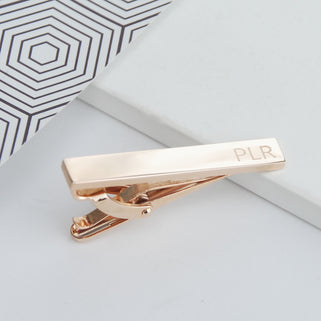 Personalised Skinny Tie Clip