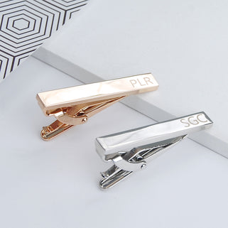 Personalised Skinny Tie Clip