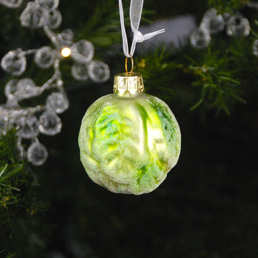Sprout Glitter Bauble