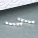 Sterling Silver Tiny Star Ear Climbers
