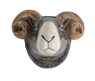 Swaledale Ram Wall Vase