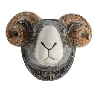 Swaledale Ram Wall Vase