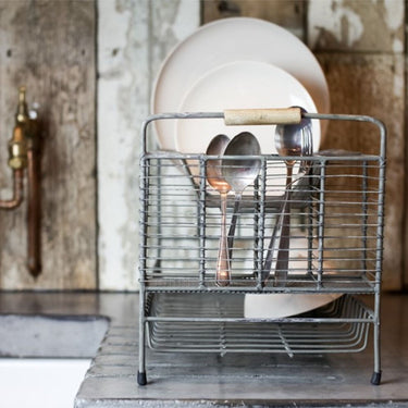 Tilmo Industrial Metal Dish Rack