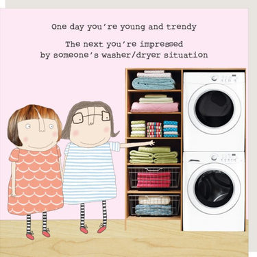 Rosie Made A Thing Washer/Dryer Card