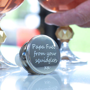 Personalised Wine Bottle Stopper