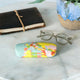 World Map Glasses Case