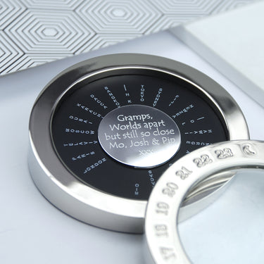 Personalised World Timer Paperweight