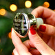 Personalised Christmas Wishes Wine Bottle Stopper