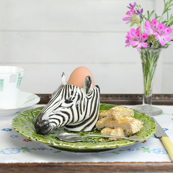 Zebra Egg Cup